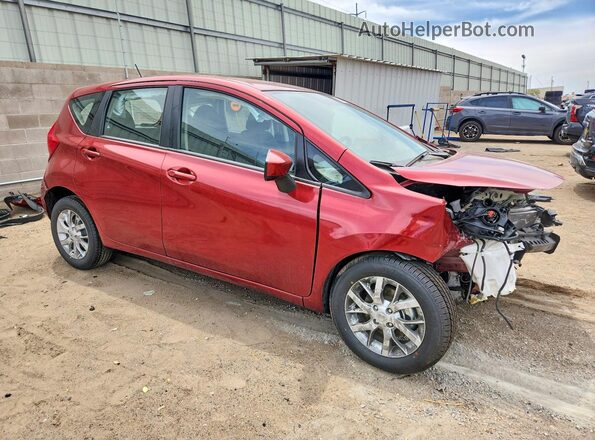3N1CE2CP0GL376796 2016 NISSAN VERSA Red Передня права чверть
