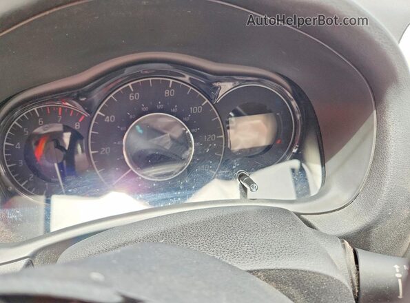 3N1CE2CP0GL376796 2016 NISSAN VERSA Red Вид щитка приладів