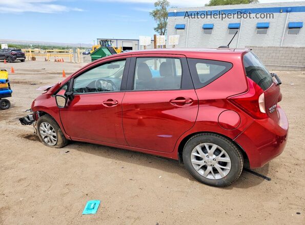 3N1CE2CP0GL376796 2016 NISSAN VERSA Red Задня ліва чверть
