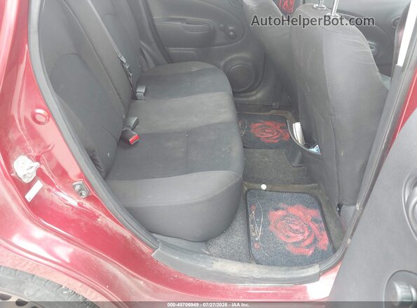 3N1CE2CP0GL381416 2016 NISSAN VERSA NOTE Maroon Widok naklejki z numerem VIN