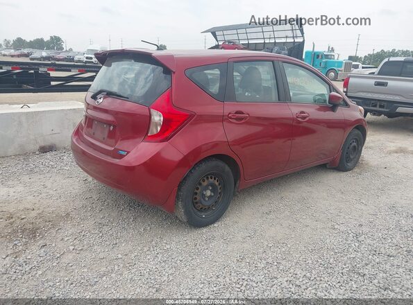 3N1CE2CP0GL381416 2016 NISSAN VERSA NOTE Maroon Tył prawy