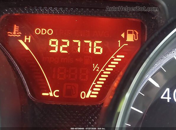 3N1CE2CP0GL381416 2016 NISSAN VERSA NOTE Maroon Widok tylnych siedzeń