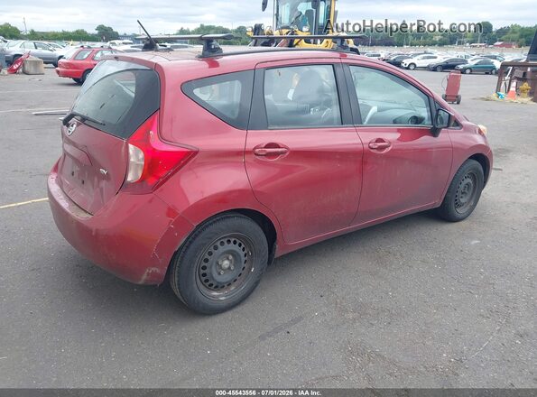 3N1CE2CP0GL404631 2016 NISSAN VERSA NOTE Red Rear right