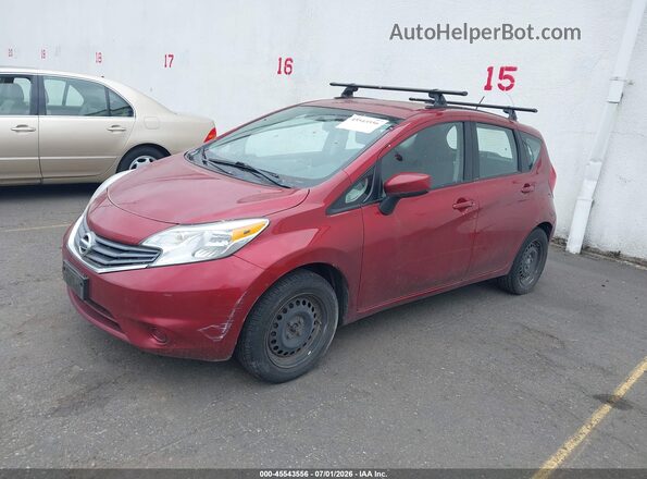 3N1CE2CP0GL404631 2016 NISSAN VERSA NOTE Red Front left