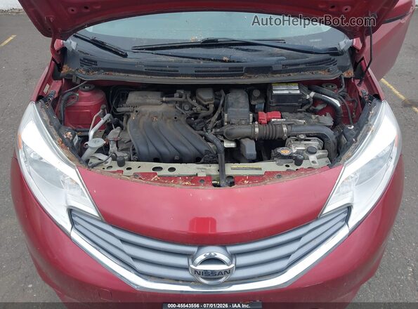 3N1CE2CP0GL404631 2016 NISSAN VERSA NOTE Red Rear view
