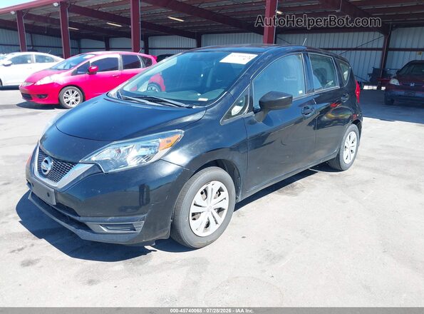 3N1CE2CP0HL377089 2017 NISSAN VERSA NOTE Black წინა მარცხენა ხედი სამი მეოთხედიდან