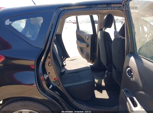 3N1CE2CP0HL377089 2017 NISSAN VERSA NOTE Black VIN კოდის სტიკერის ხედი