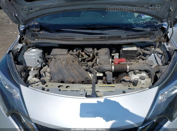 3N1CE2CP0KL354676 2019 NISSAN VERSA NOTE Silver Rear view