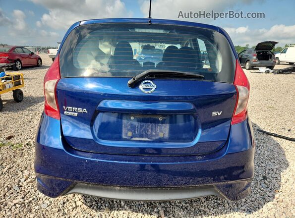 3N1CE2CP0KL363152 2019 NISSAN VERSA Blue Հետևի տեսք