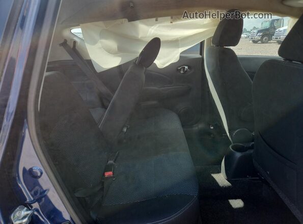 3N1CE2CP0KL363152 2019 NISSAN VERSA Blue Հետևի նստատեղերի տեսք