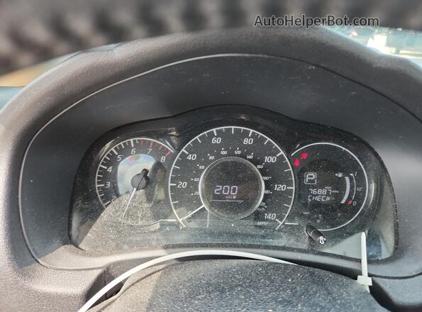 3N1CE2CP0KL363152 2019 NISSAN VERSA Blue Սարքավորումների վահանակի տեսք