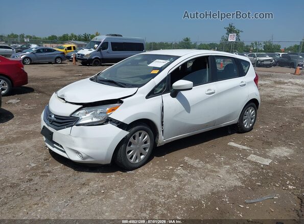 3N1CE2CP1GL404475 2016 NISSAN VERSA NOTE White Առջևի ձախ երեք քառորդ տեսարան
