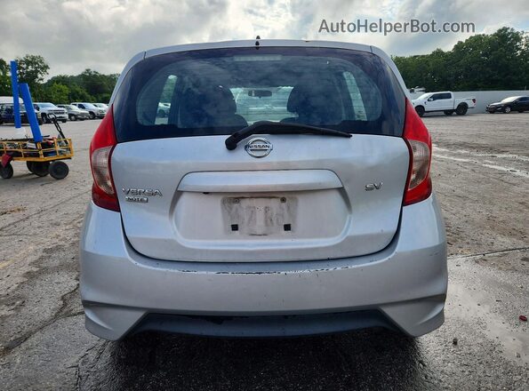 3N1CE2CP1HL359703 2017 NISSAN VERSA Silver Widok z tyłu
