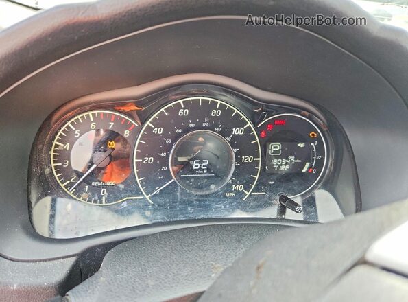 3N1CE2CP1HL359703 2017 NISSAN VERSA Silver Widok zestawu wskaźników