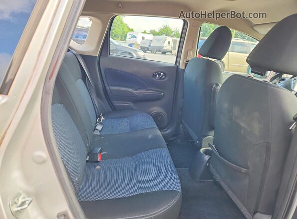 3N1CE2CP1HL359703 2017 NISSAN VERSA Silver Widok wnętrza z tyłu
