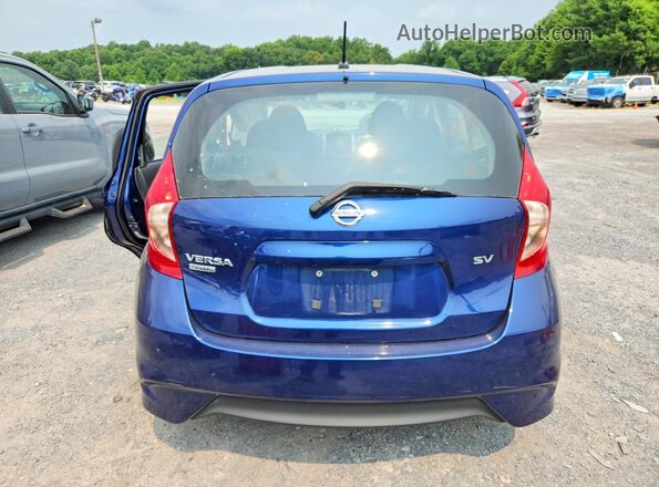 3N1CE2CP1KL354167 2019 NISSAN VERSA Blue Հետևի տեսք
