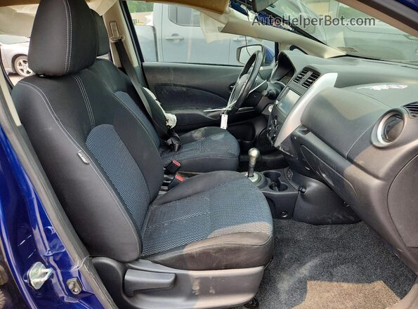 3N1CE2CP1KL354167 2019 NISSAN VERSA Blue Սալոնի դիմացի տեսք