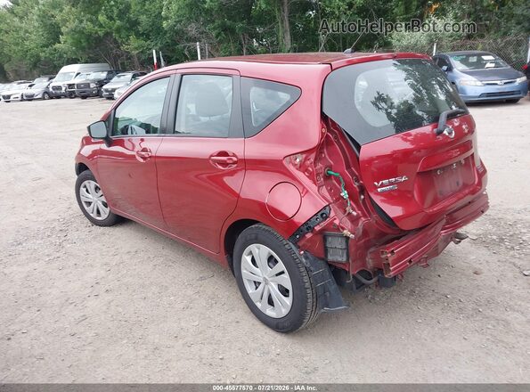 3N1CE2CP1KL365833 2019 NISSAN VERSA NOTE Red Rear left