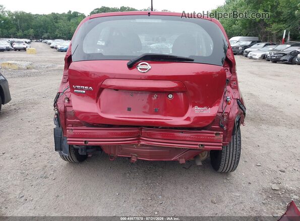 3N1CE2CP1KL365833 2019 NISSAN VERSA NOTE Red Rear interior view