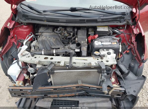 3N1CE2CP1KL365833 2019 NISSAN VERSA NOTE Red Rear view