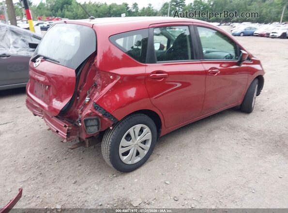 3N1CE2CP1KL365833 2019 NISSAN VERSA NOTE Red Rear right