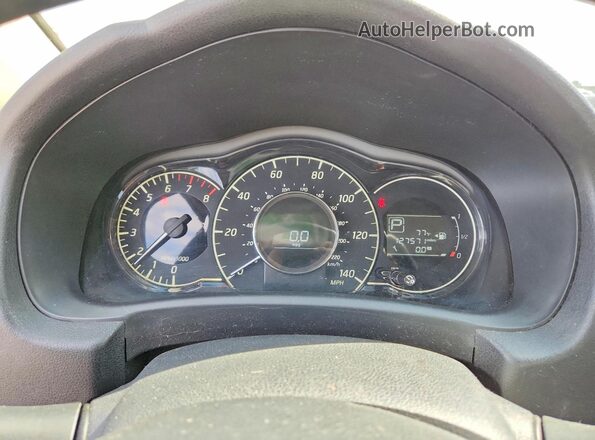 3N1CE2CP2GL356615 2016 NISSAN VERSA Белый Вид щитка приборов