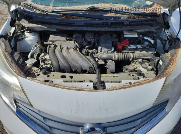 3N1CE2CP2GL356615 2016 NISSAN VERSA Белый Вид задней части салона