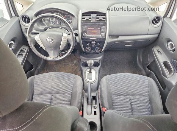3N1CE2CP2GL383300 2016 NISSAN VERSA White Widok deski rozdzielczej