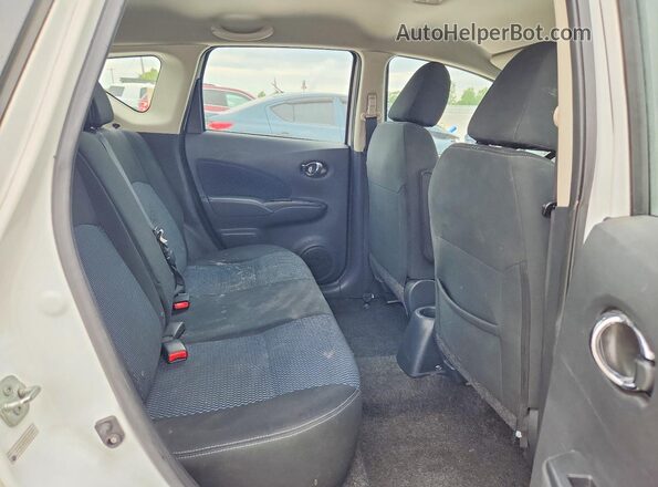3N1CE2CP2GL383300 2016 NISSAN VERSA White Widok tylnych siedzeń