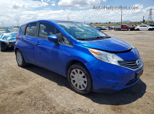 3N1CE2CP2GL390019 2016 NISSAN VERSA Blue Передня права чверть