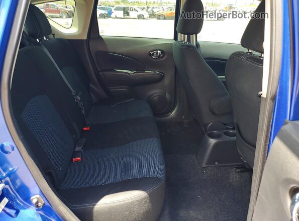 3N1CE2CP2GL390019 2016 NISSAN VERSA Blue Вид задніх сидінь