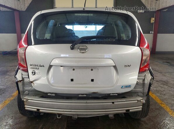 3N1CE2CP2GL391350 2016 NISSAN VERSA Silver Widok z tyłu
