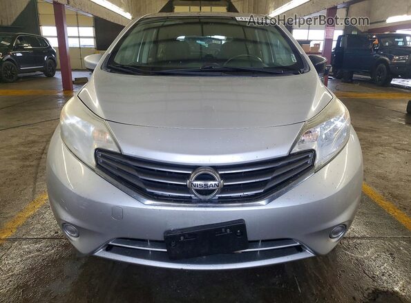 3N1CE2CP2GL391350 2016 NISSAN VERSA Silver Widok z przodu