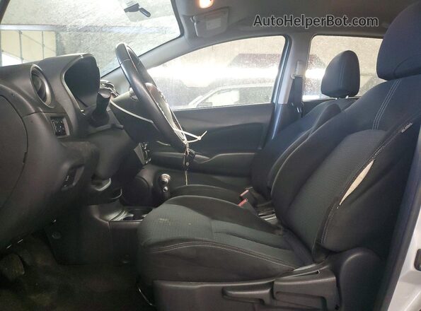 3N1CE2CP2GL391350 2016 NISSAN VERSA Silver Widok wnętrza z przodu