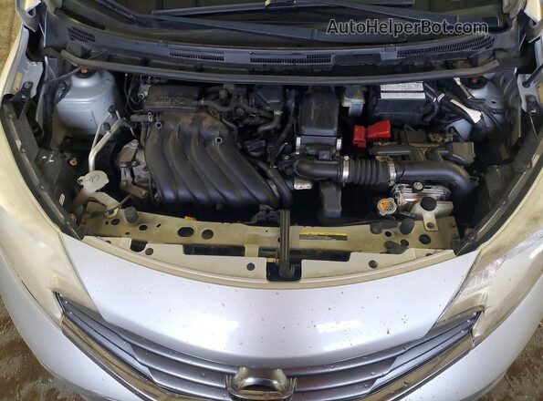 3N1CE2CP2GL391350 2016 NISSAN VERSA Silver Widok wnętrza z tyłu