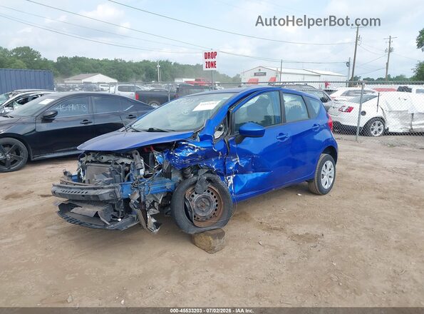 3N1CE2CP2HL356132 2017 NISSAN VERSA NOTE Синий Передняя левая четверть