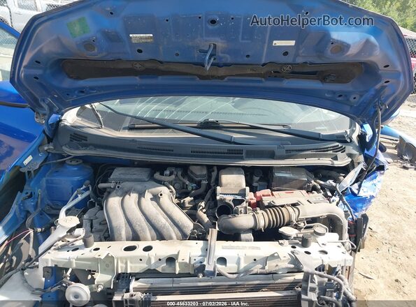 3N1CE2CP2HL356132 2017 NISSAN VERSA NOTE Синий Вид сзади