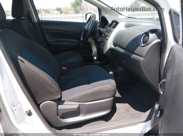 3N1CE2CP2HL356812 2017 NISSAN VERSA NOTE White Widok wnętrza z przodu