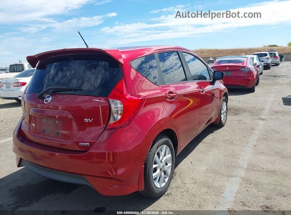 3N1CE2CP2JL356542 2018 NISSAN VERSA NOTE Красный Задняя правая четверть