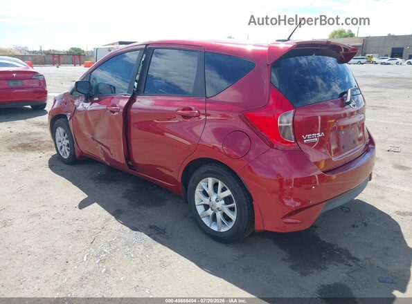 3N1CE2CP2JL356542 2018 NISSAN VERSA NOTE Красный Задняя левая четверть