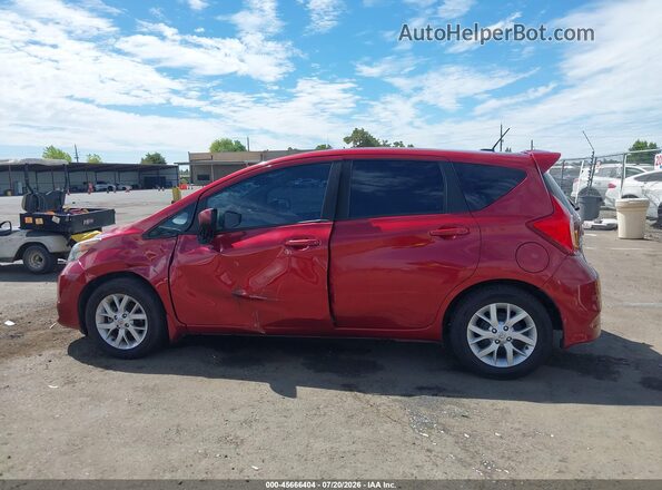 3N1CE2CP2JL356542 2018 NISSAN VERSA NOTE Красный Панорамный вид салона 360°