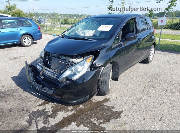 3N1CE2CP2JL361319 2018 NISSAN VERSA NOTE Black წინა მარცხენა ხედი სამი მეოთხედიდან