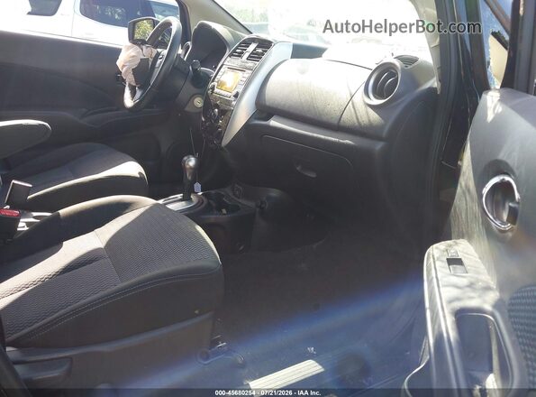 3N1CE2CP2JL361319 2018 NISSAN VERSA NOTE Black წინა სალონის ხედი