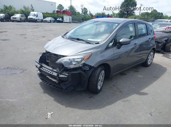 3N1CE2CP2KL363105 2019 NISSAN VERSA NOTE Gray Передня ліва чверть