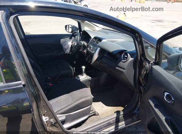 3N1CE2CP3GL354050 2016 NISSAN VERSA NOTE Black Widok wnętrza z przodu