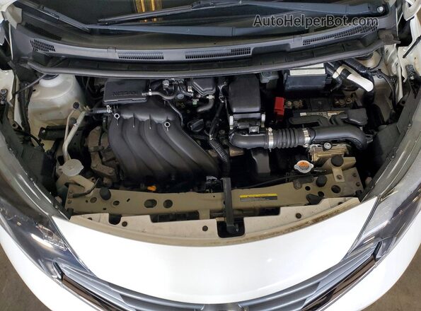 3N1CE2CP3GL362388 2016 NISSAN VERSA White Вид задньої частини салону