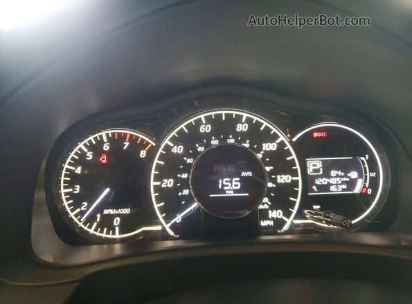 3N1CE2CP3GL362388 2016 NISSAN VERSA White Вид щитка приладів