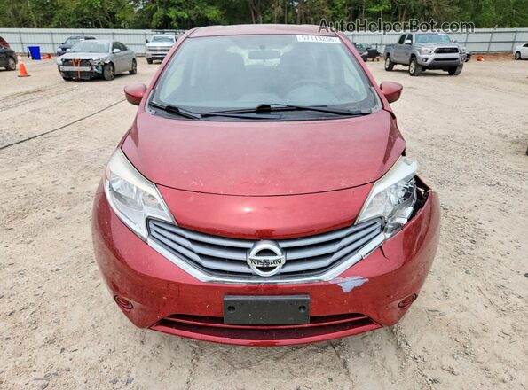 3N1CE2CP3GL390899 2016 NISSAN VERSA Red Front view
