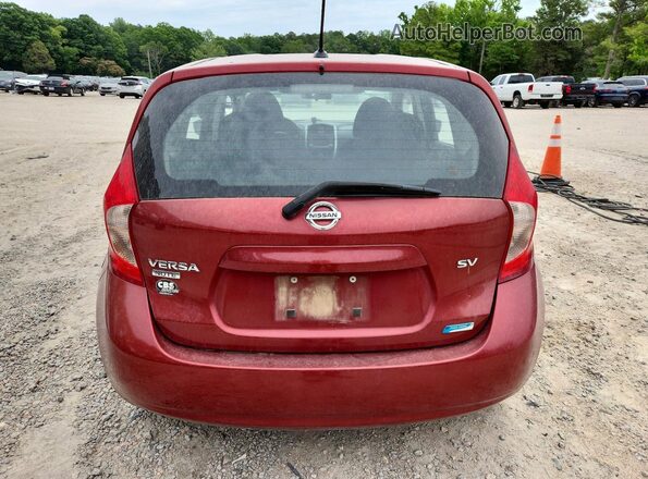 3N1CE2CP3GL390899 2016 NISSAN VERSA Red Rear view