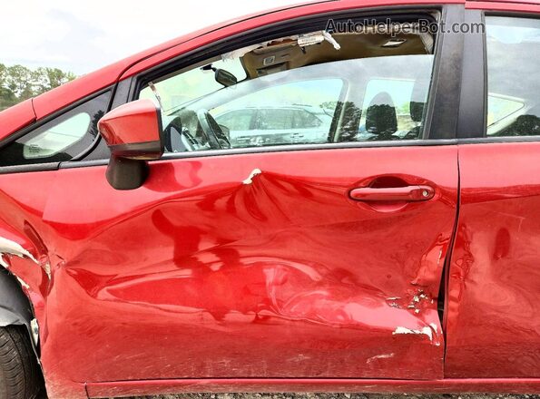 3N1CE2CP3GL390899 2016 NISSAN VERSA Red Front interior view